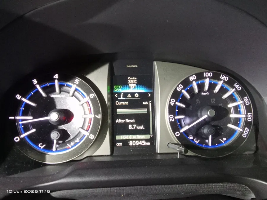 Foto Mobil Bekas Odometer Toyota Kijang Innova 2.0 Venturer tahun 2019