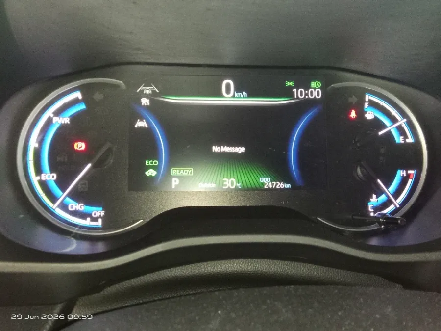 Foto Mobil Bekas Odometer Toyota Kijang Innova 2.0 Zenix Q HV CVT TSS tahun 2023
