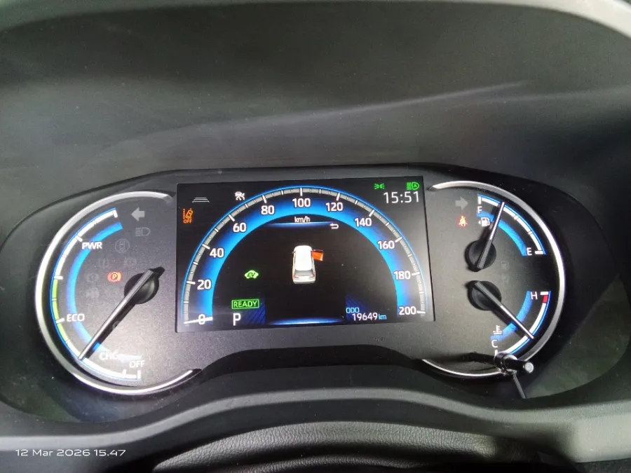 Foto Mobil Bekas Odometer Toyota Kijang Innova 2.0 Zenix Q HV CVT TSS tahun 2024