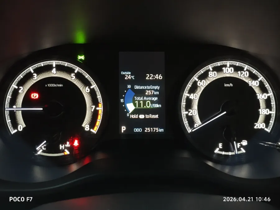 Foto Mobil Bekas Odometer Toyota Kijang Innova 2.0 Zenix V CVT tahun 2024