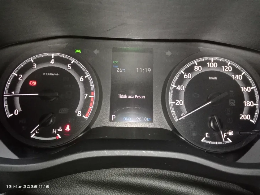 Foto Mobil Bekas Odometer Toyota Kijang Innova 2.0 Zenix V CVT tahun 2025