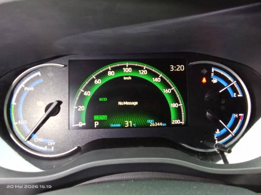 Foto Mobil Bekas Odometer Toyota Kijang Innova 2.0 Zenix V HV CVT tahun 2023