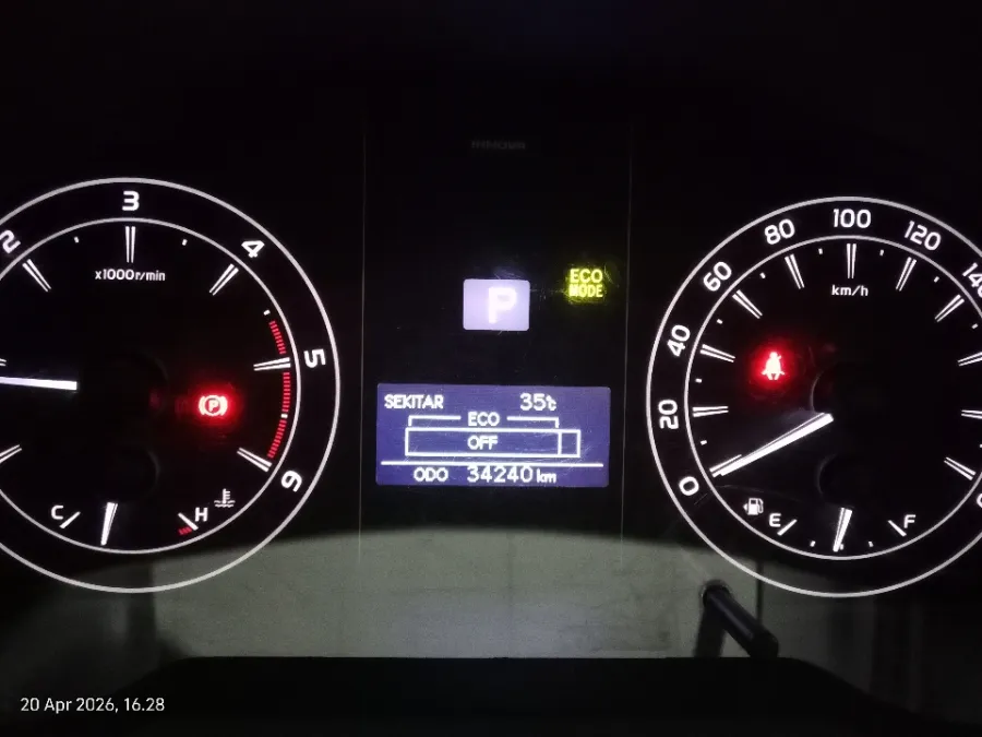 Foto Mobil Bekas Odometer Toyota Kijang Innova 2.4 G tahun 2019