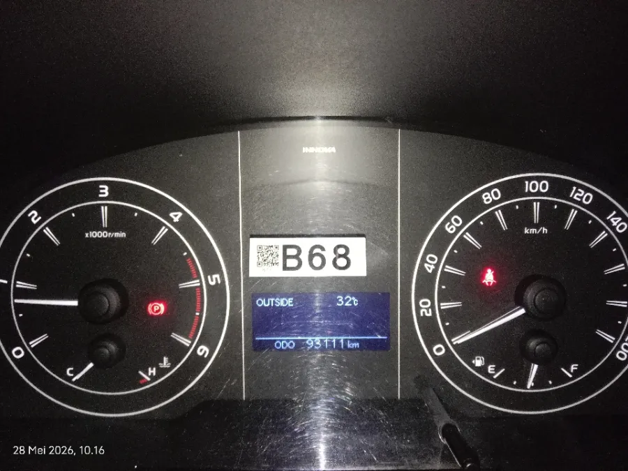 Foto Mobil Bekas Odometer Toyota Kijang Innova 2.4 G tahun 2019