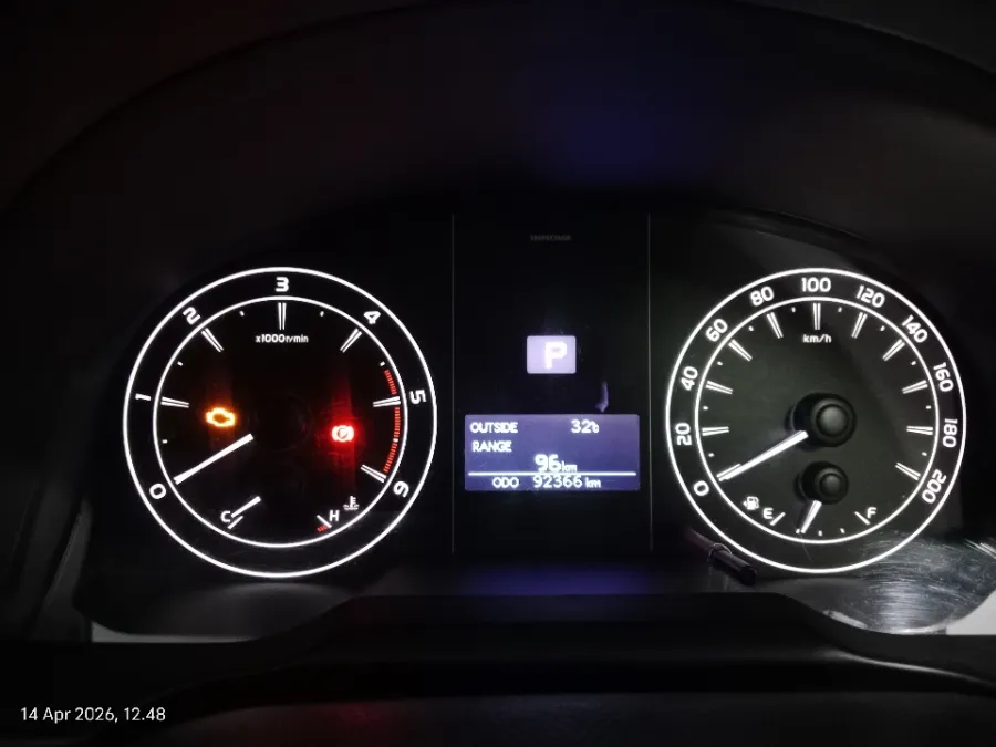 Foto Mobil Bekas Odometer Toyota Kijang Innova 2.4 G tahun 2020