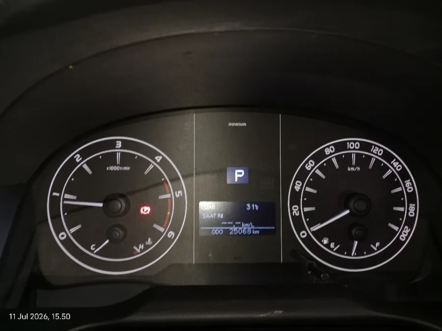 Foto Mobil Bekas Odometer Toyota Kijang Innova 2.4 G tahun 2022
