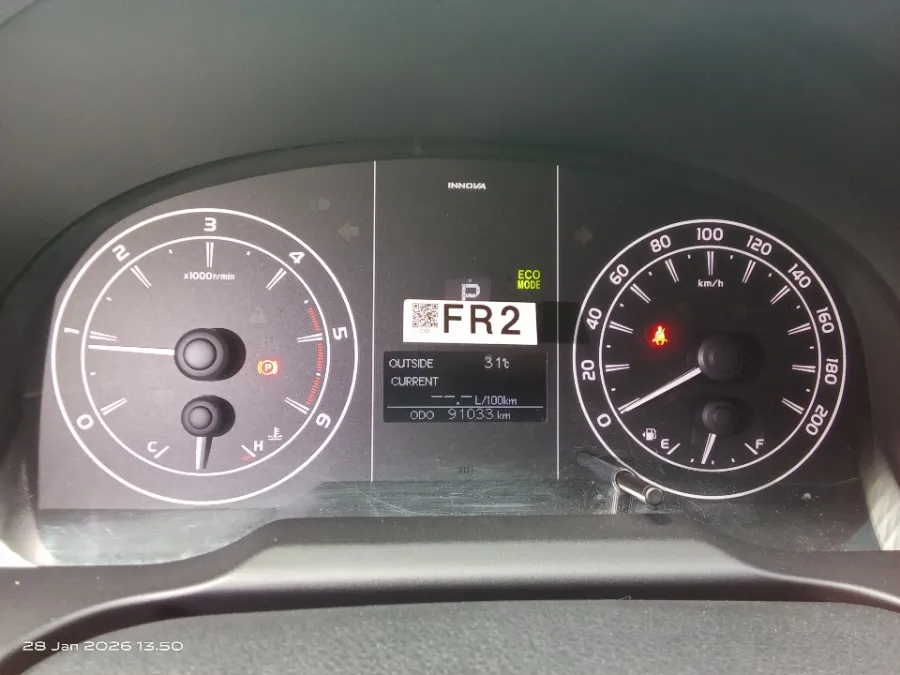 Foto Mobil Bekas Odometer Toyota Kijang Innova 2.4 G tahun 2022