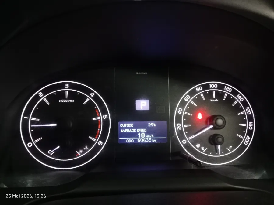 Foto Mobil Bekas Odometer Toyota Kijang Innova 2.4 G tahun 2022