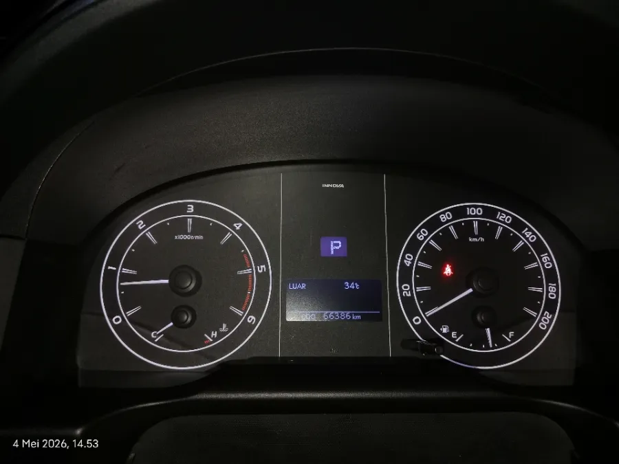 Foto Mobil Bekas Odometer Toyota Kijang Innova 2.4 G tahun 2023