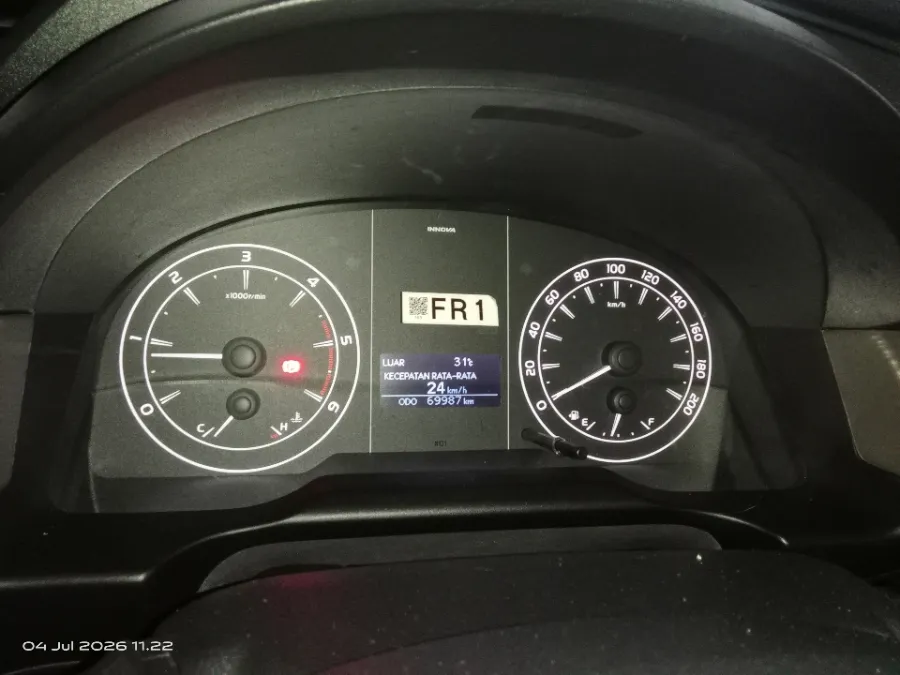 Foto Mobil Bekas Odometer Toyota Kijang Innova 2.4 G tahun 2023