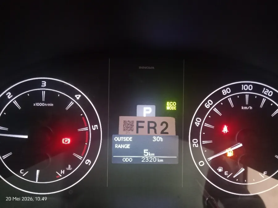 Foto Mobil Bekas Odometer Toyota Kijang Innova 2.4 G tahun 2025