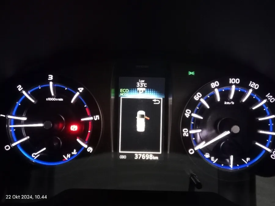 Foto Mobil Bekas Odometer Toyota Kijang Innova 2.4 V tahun 2022