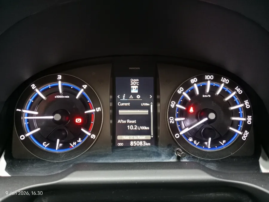Foto Mobil Bekas Odometer Toyota Kijang Innova 2.4 Venturer tahun 2022