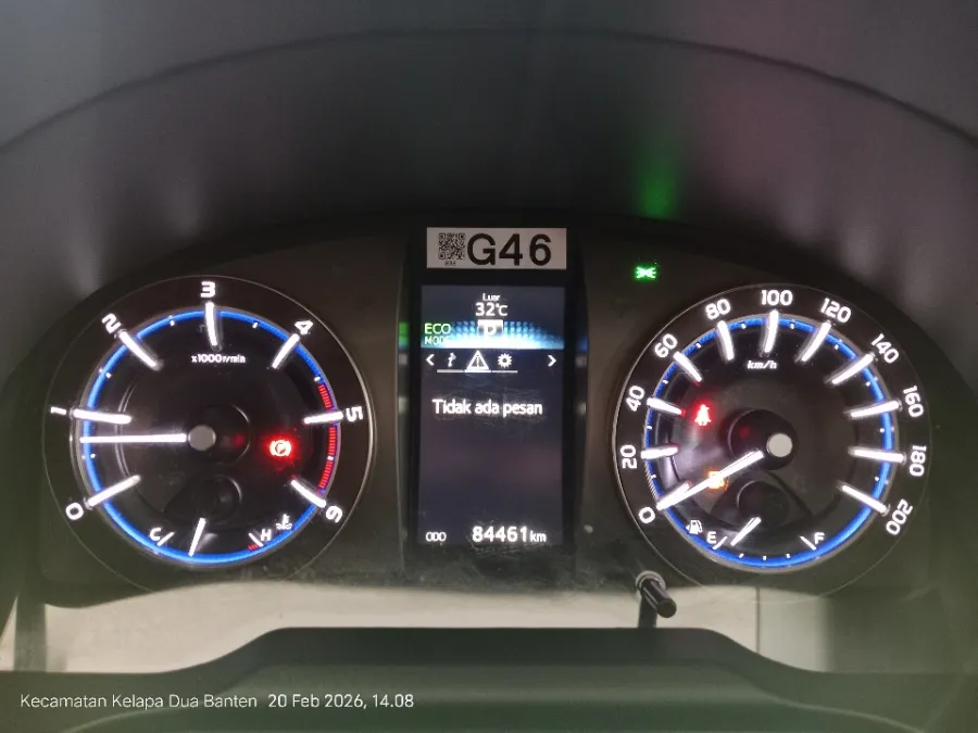 Foto Mobil Bekas Odometer Toyota Kijang Innova 2.4 Venturer tahun 2022
