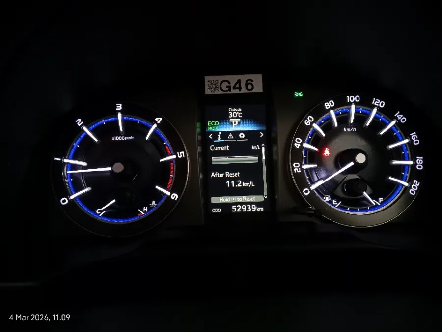 Foto Mobil Bekas Odometer Toyota Kijang Innova 2.4 Venturer tahun 2022