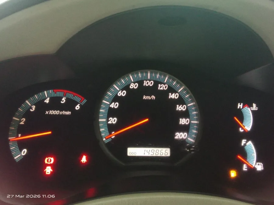 Foto Mobil Bekas Odometer Toyota Kijang Innova 2.5 V tahun 2013