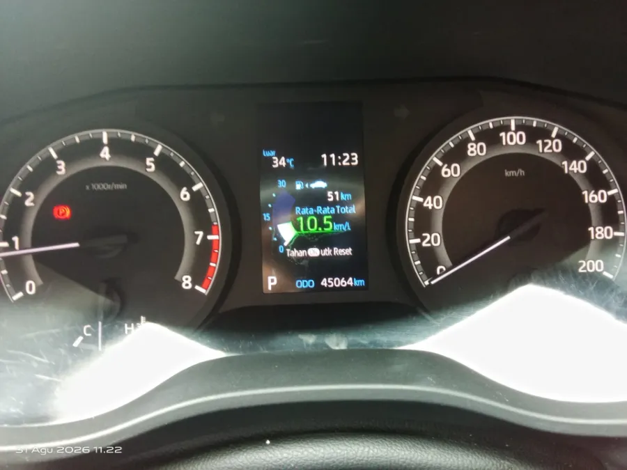 Foto Mobil Bekas Odometer Toyota Kijang Innova 2.0 tahun 2023