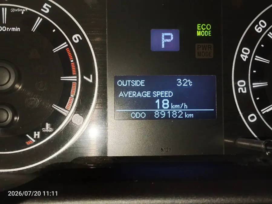 Foto Mobil Bekas Odometer Toyota Kijang Innova 2.0 G tahun 2018