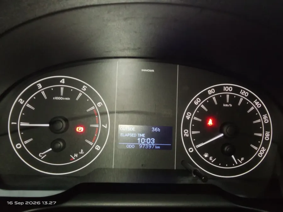Foto Mobil Bekas Odometer Toyota Kijang Innova 2.0 G tahun 2019