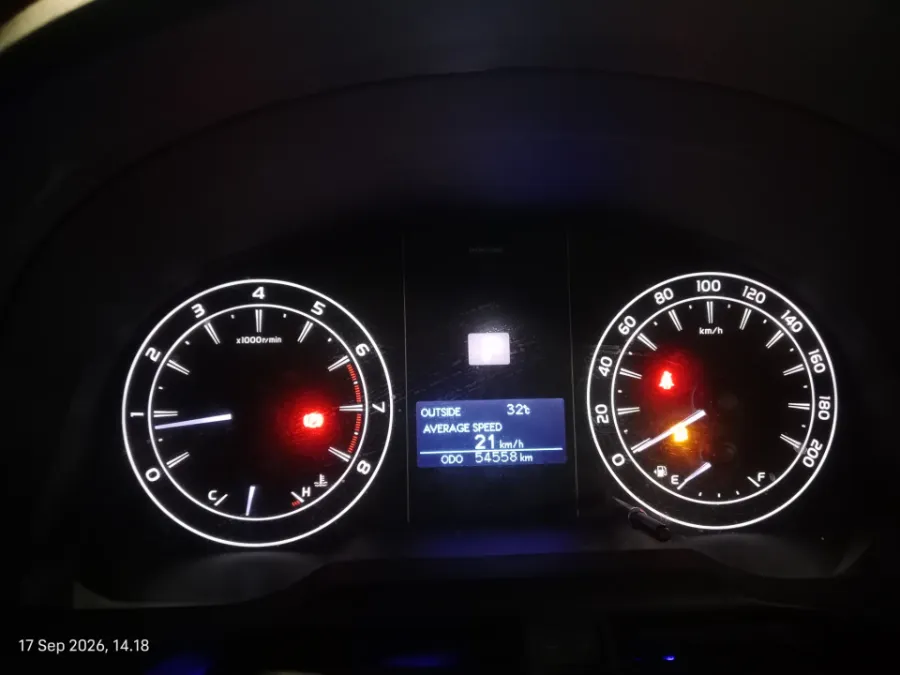 Foto Mobil Bekas Odometer Toyota Kijang Innova 2.0 G tahun 2020
