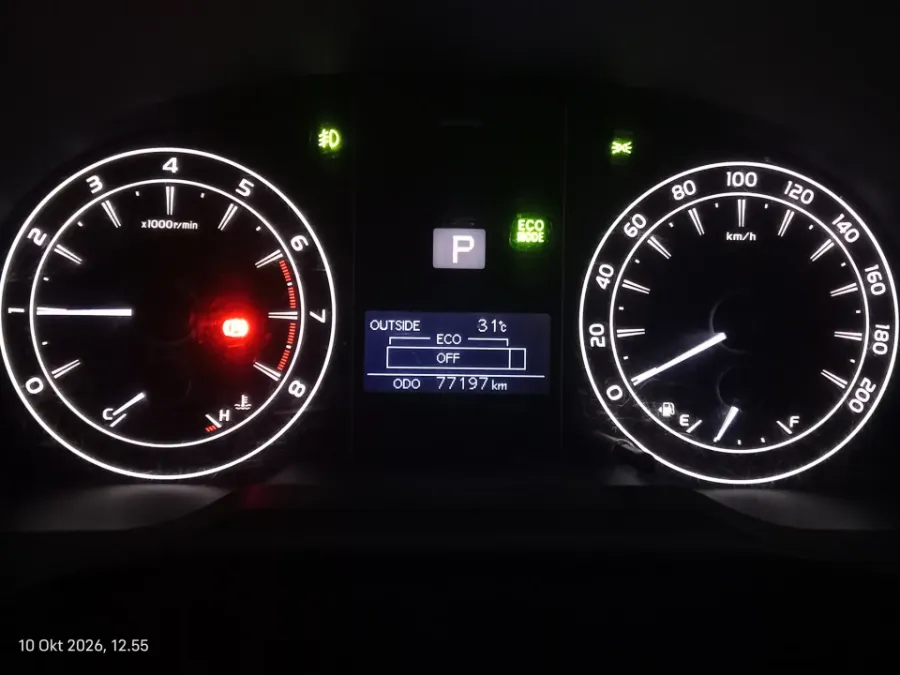 Foto Mobil Bekas Odometer Toyota Kijang Innova 2.0 G tahun 2021