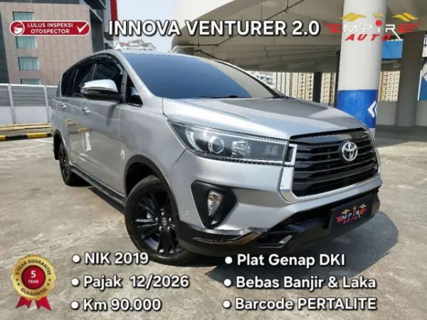 2019 Toyota Kijang Innova 2.0 Venturer