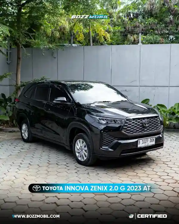 2023 Toyota Kijang Innova 2.0 Zenix G CVT
