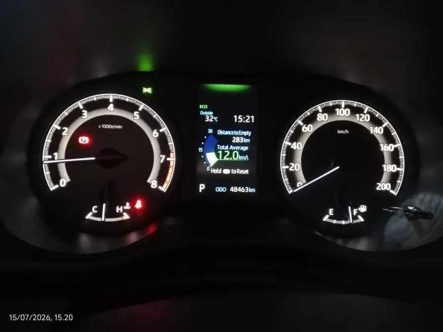 Foto Mobil Bekas Odometer Toyota Kijang Innova 2.0 Zenix G CVT tahun 2023