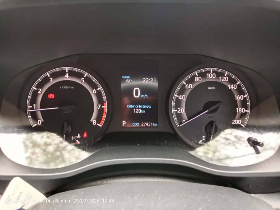 Foto Mobil Bekas Odometer Toyota Kijang Innova 2.0 Zenix G CVT tahun 2023