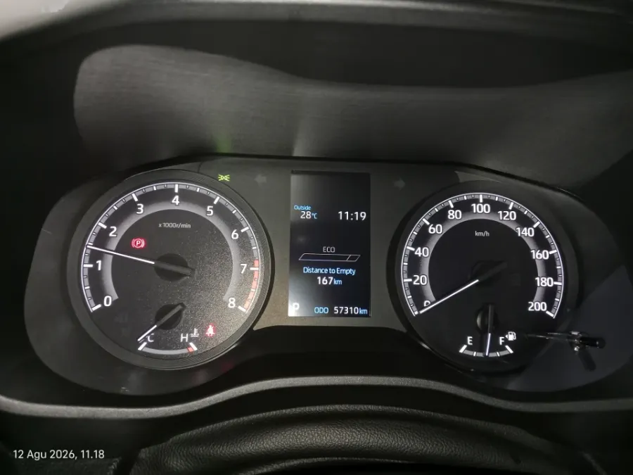 Foto Mobil Bekas Odometer Toyota Kijang Innova 2.0 Zenix G CVT tahun 2023