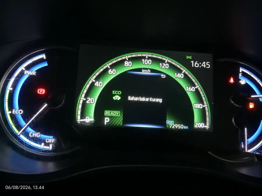 Foto Mobil Bekas Odometer Toyota Kijang Innova 2.0 Zenix G HV CVT tahun 2022