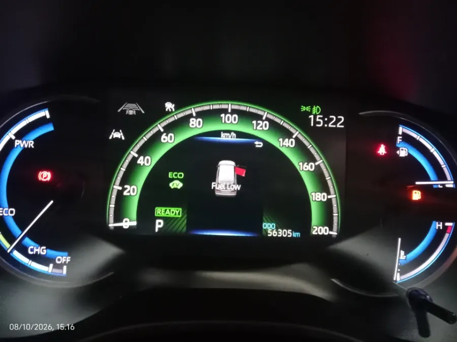 Foto Mobil Bekas Odometer Toyota Kijang Innova 2.0 Zenix Q HV CVT TSS tahun 2023
