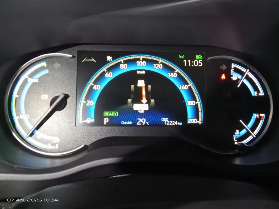 Foto Mobil Bekas Odometer Toyota Kijang Innova 2.0 Zenix Q HV CVT TSS tahun 2024