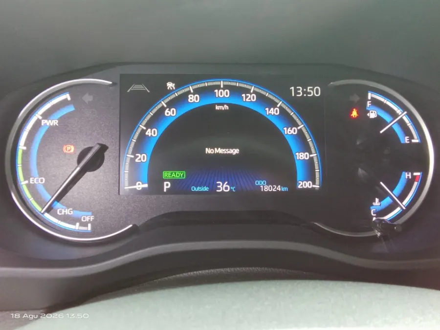 Foto Mobil Bekas Odometer Toyota Kijang Innova 2.0 Zenix Q HV CVT TSS tahun 2024