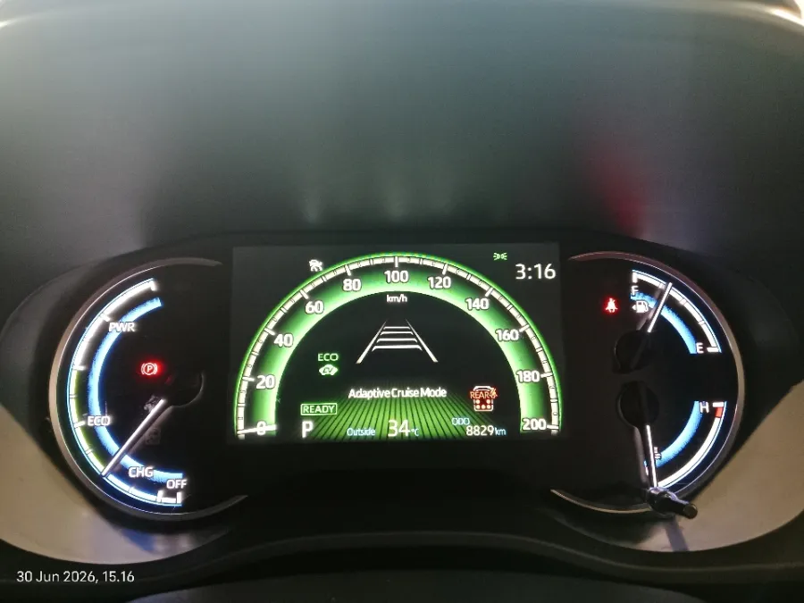Foto Mobil Bekas Odometer Toyota Kijang Innova 2.0 Zenix Q HV CVT TSS Modellista tahun 2025