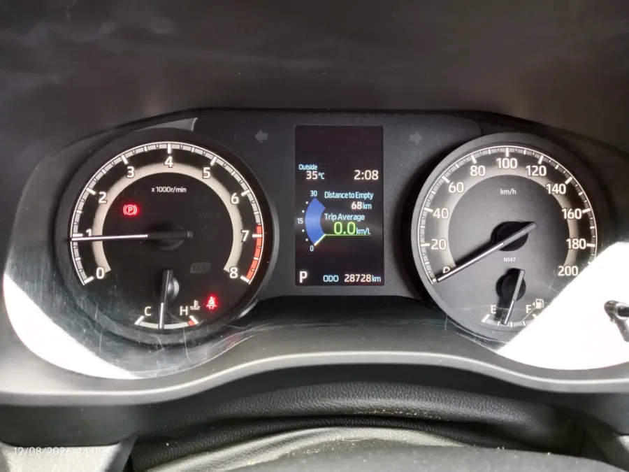 Foto Mobil Bekas Odometer Toyota Kijang Innova 2.0 Zenix V CVT tahun 2023