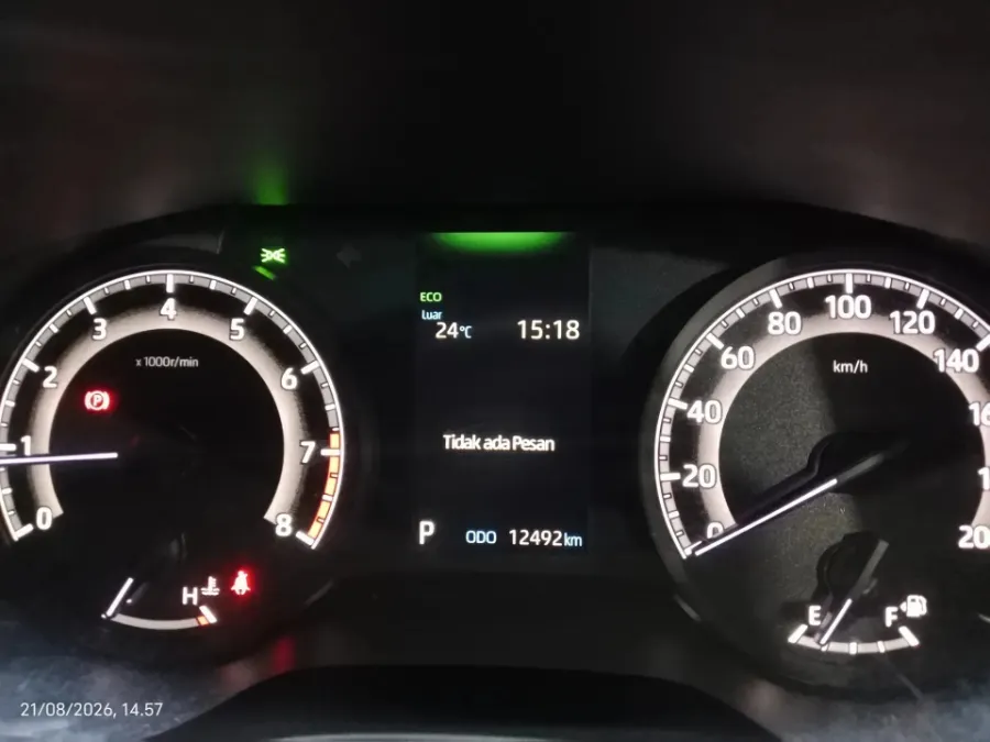 Foto Mobil Bekas Odometer Toyota Kijang Innova 2.0 Zenix V CVT tahun 2025