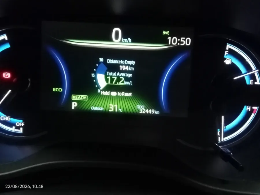 Foto Mobil Bekas Odometer Toyota Kijang Innova 2.0 Zenix V HV CVT Modellista tahun 2023