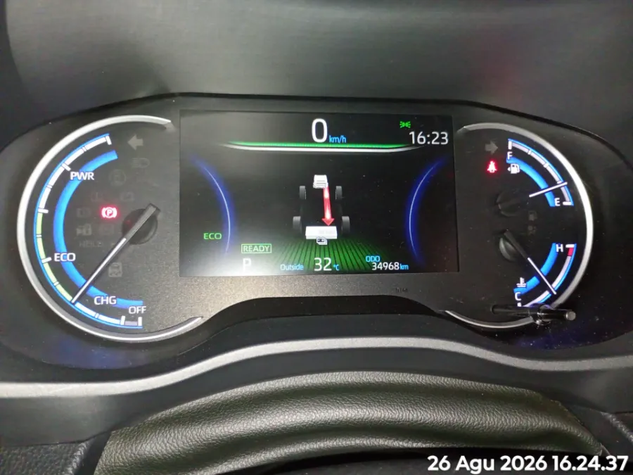 Foto Mobil Bekas Odometer Toyota Kijang Innova 2.0 Zenix V HV CVT Modellista tahun 2024