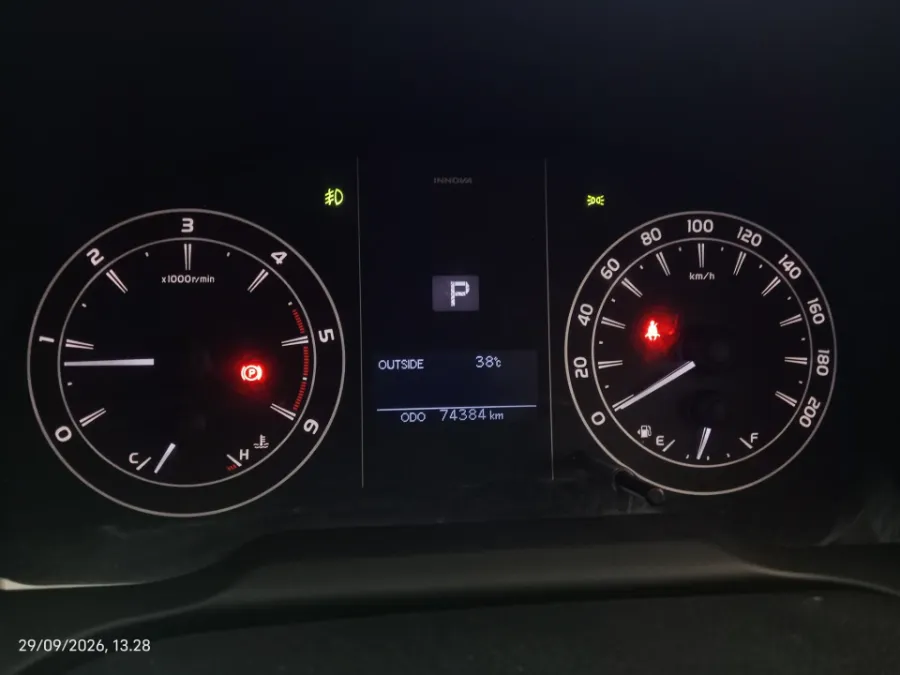 Foto Mobil Bekas Odometer Toyota Kijang Innova 2.4 G tahun 2019