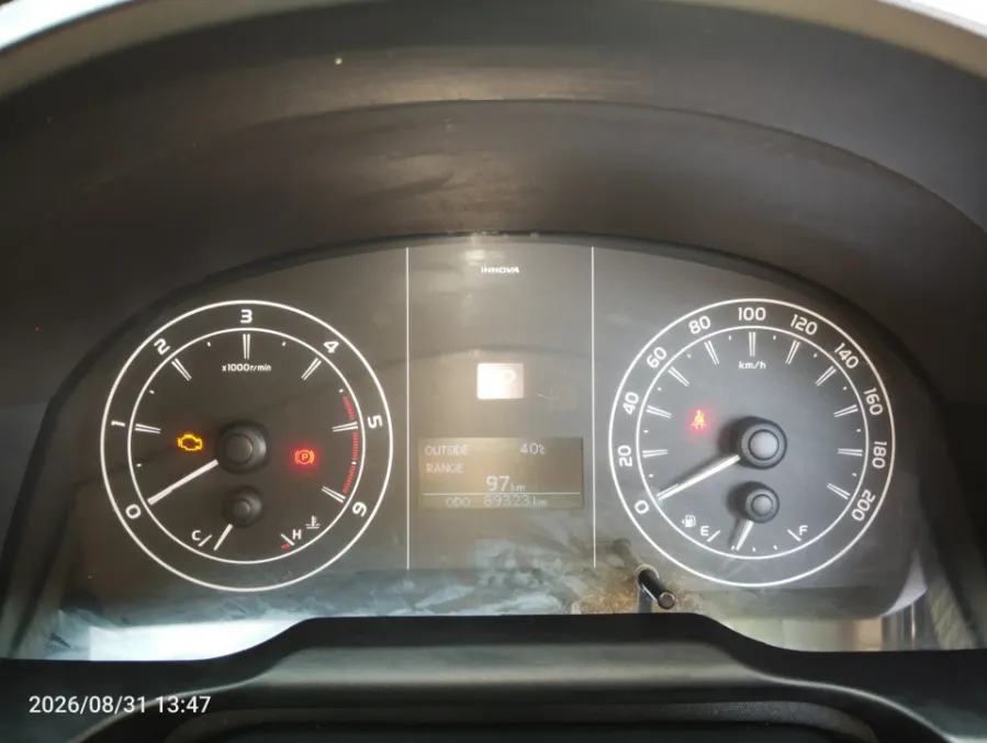 Foto Mobil Bekas Odometer Toyota Kijang Innova 2.4 G tahun 2020