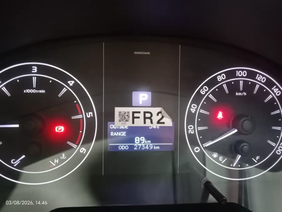 Foto Mobil Bekas Odometer Toyota Kijang Innova 2.4 G tahun 2022