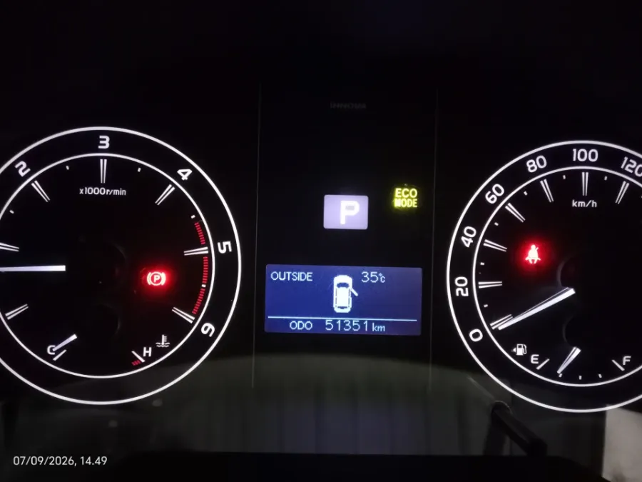 Foto Mobil Bekas Odometer Toyota Kijang Innova 2.4 G tahun 2022