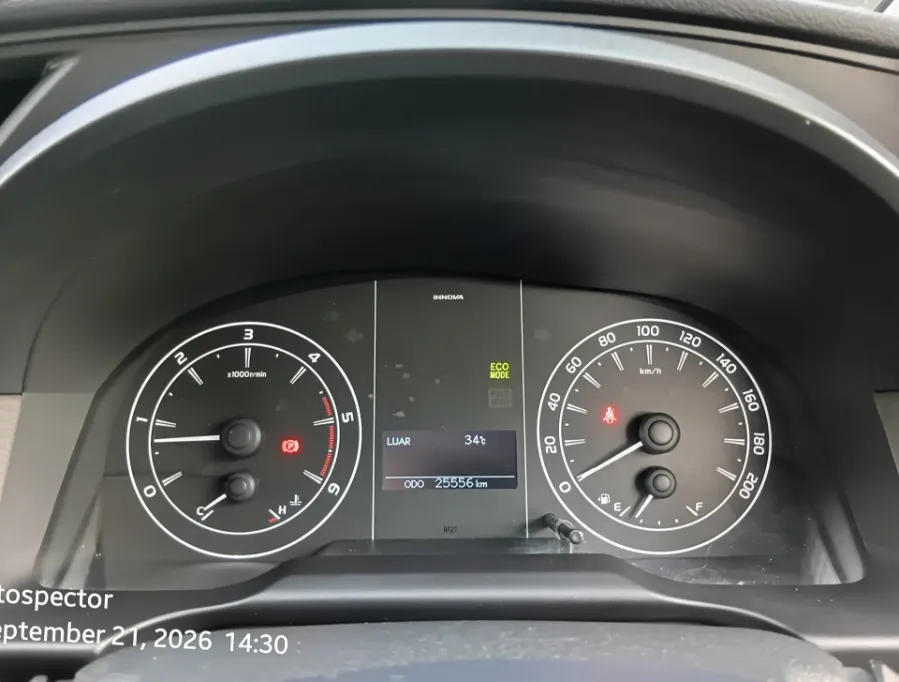 Foto Mobil Bekas Odometer Toyota Kijang Innova 2.4 G tahun 2022