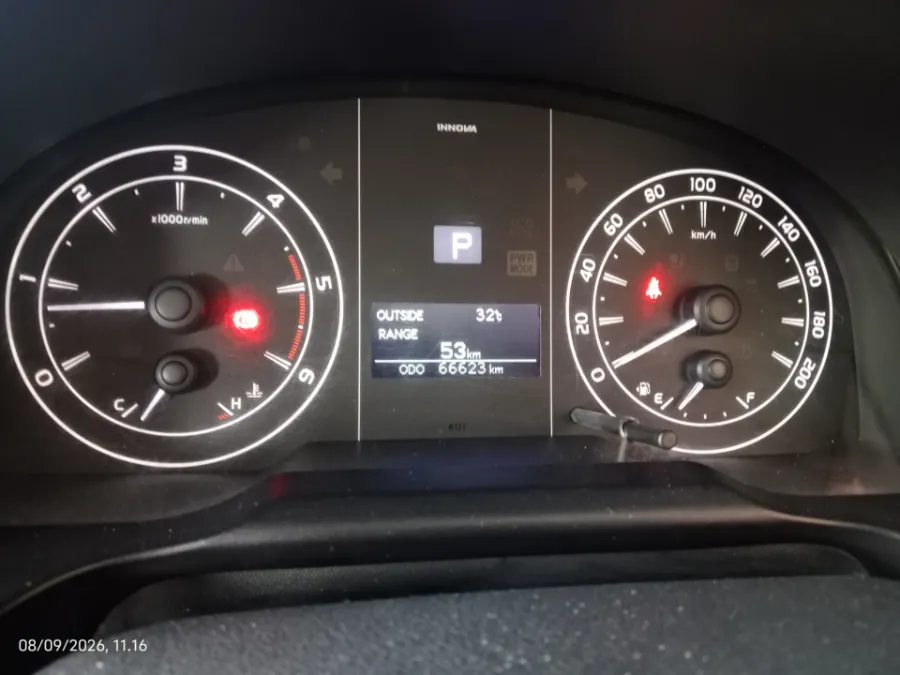 Foto Mobil Bekas Odometer Toyota Kijang Innova 2.4 G tahun 2023