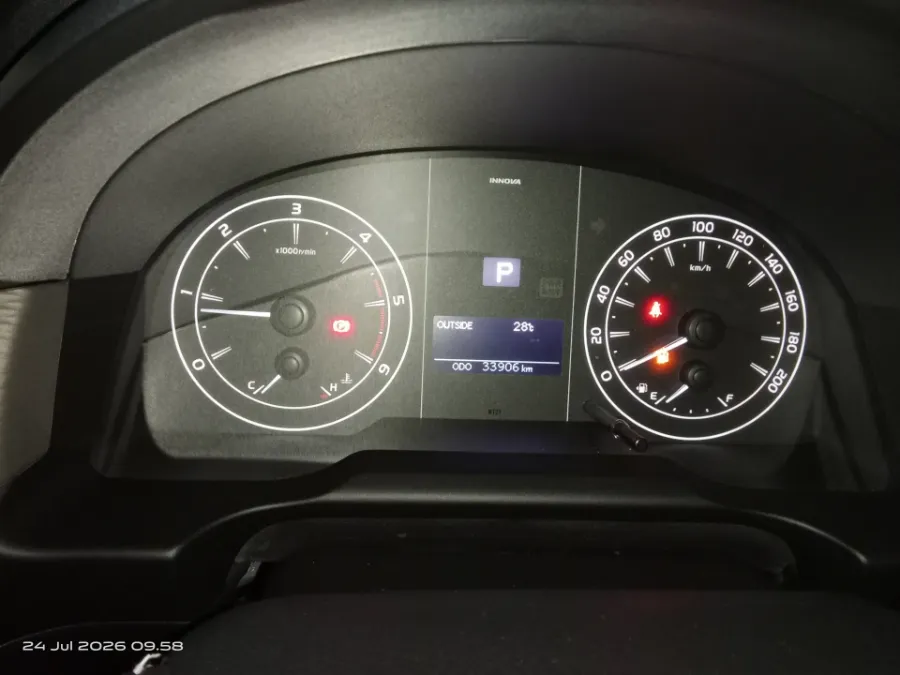 Foto Mobil Bekas Odometer Toyota Kijang Innova 2.4 G tahun 2024