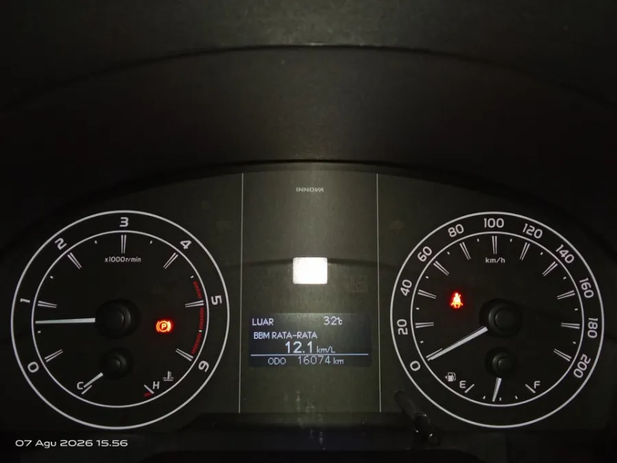 Foto Mobil Bekas Odometer Toyota Kijang Innova 2.4 G tahun 2024