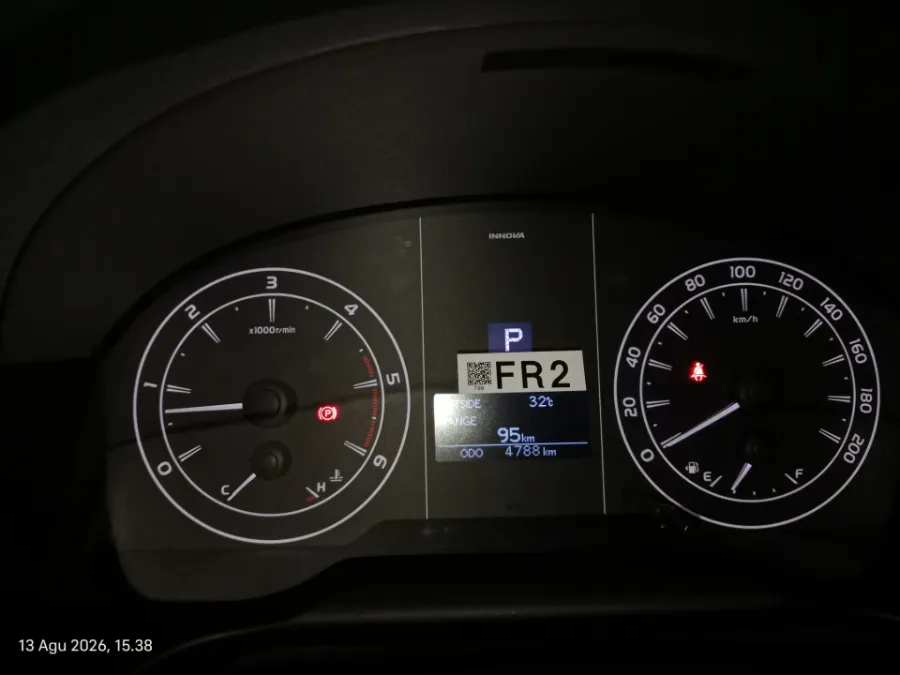 Foto Mobil Bekas Odometer Toyota Kijang Innova 2.4 G tahun 2024