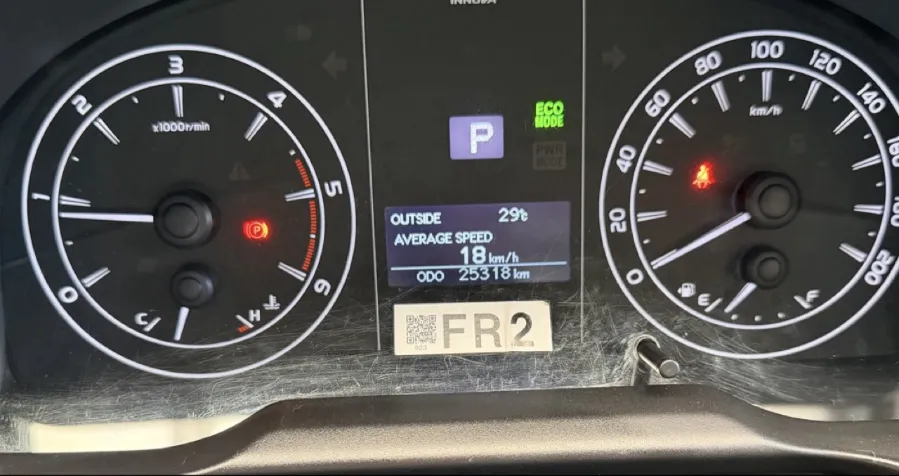 Foto Mobil Bekas Odometer Toyota Kijang Innova 2.4 G tahun 2025