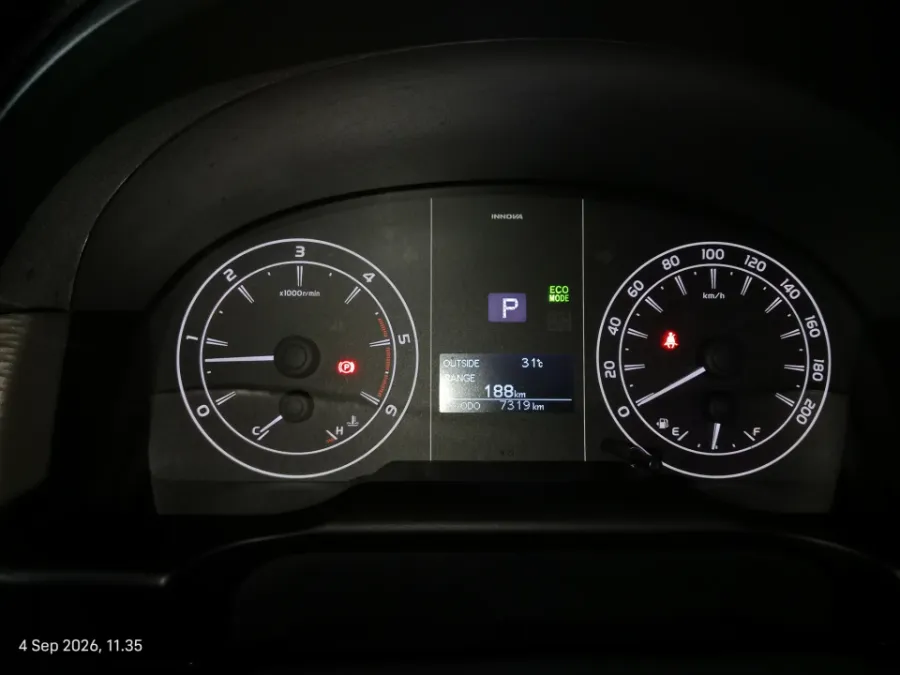 Foto Mobil Bekas Odometer Toyota Kijang Innova 2.4 G tahun 2025